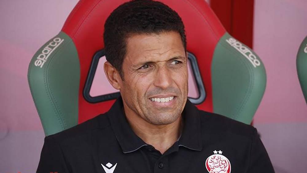 عموتة: "عطية الله كان مصابا لذلك لم يشارك كأساسي أمام م. وجدة وفرحان خاض المباراة بشكل جيد"