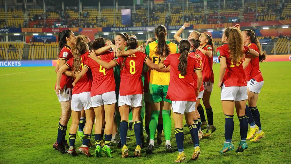 مونديال "الهند 2022"/ منتخب إسبانيا النسوي لأقل من 17 سنة يتوج باللقب بعد تغلبه على كولومبيا (1-0) في النهائي