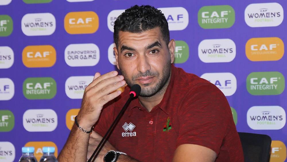 محمد أمين عليوة (مدرب الجيش الملكي النسوي): "مباراة يوم غد ستكون جد معقدة ولكننا جاهزون وهدفنا هو حصد النقاط الثلاث"