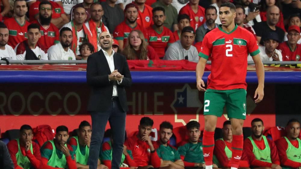 الركراكي: "حكيمي مثل 'البراق'.. إنه أحد قادتنا داخل الملعب وخارجه رغم صغر سنه"