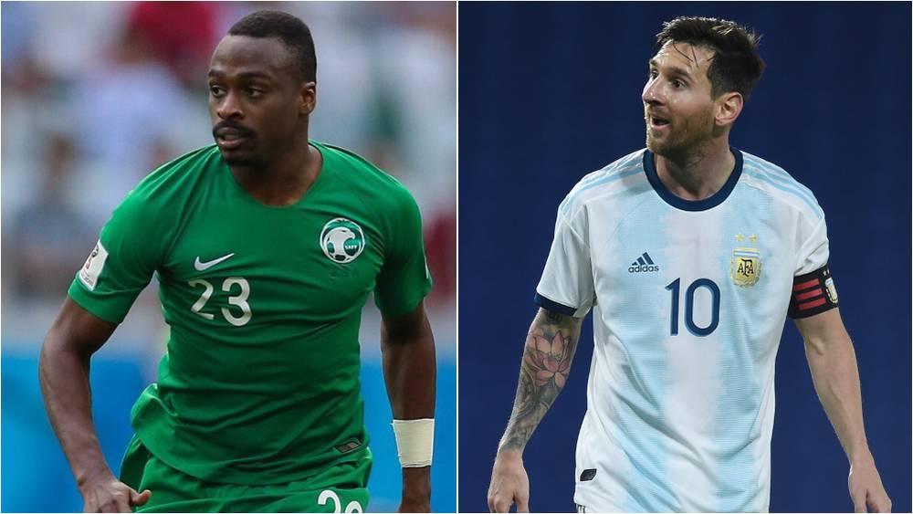المدافع السعودي معتز هوساوي: "إيقاف ميسي رفقة الأرجنتين في كأس العالم يحتاج إلى دعاء الوالدين"