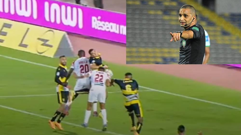 مديرية التحكيم: "إعلان جيد عن ضربة جزاء للوداد جاء لمشاهدته العملية بشكل مباشر بفضل زاوية رؤيته التي أتاحها له تمركزه"