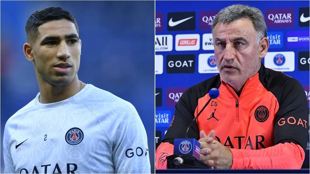 غالتييه عن حكيمي: "كنت أفكر في ما إذا كان متوترا بعد إصابة لاعب من منتخب بلده أمس ولكنه لم يرسل أي إشارة وقام بمباراة جيدة"