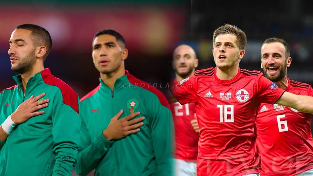 المنتخب المغربي يلاقي نظيره الجورجي وديا يومه الخميس (17:00 غرينيتش +1) في آخر محك إعدادي قبل المونديال