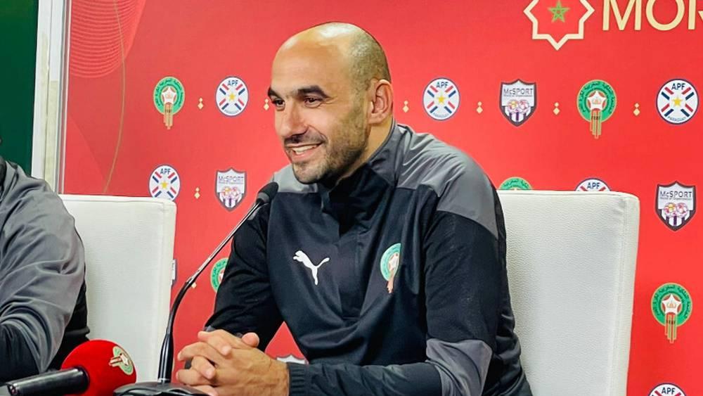 الركراكي يعقد ندوة صحفية غدا الثلاثاء في الـ15:30 عصراً (غرينيتش +1) قبل مواجهة كرواتيا