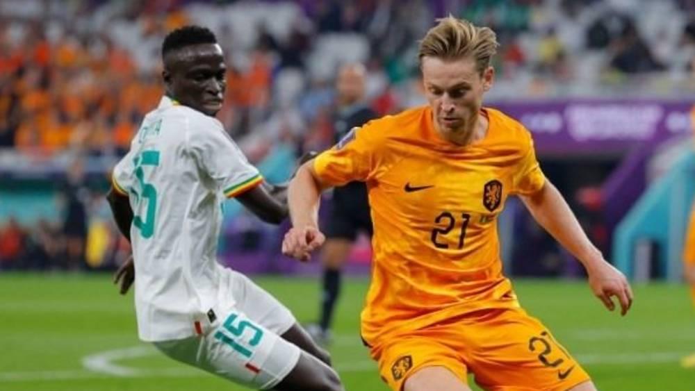 الهولندي دي يونغ بعد الفوز على السنغال: "أظن أننا نستطيع الفوز بلقب كأس العالم"