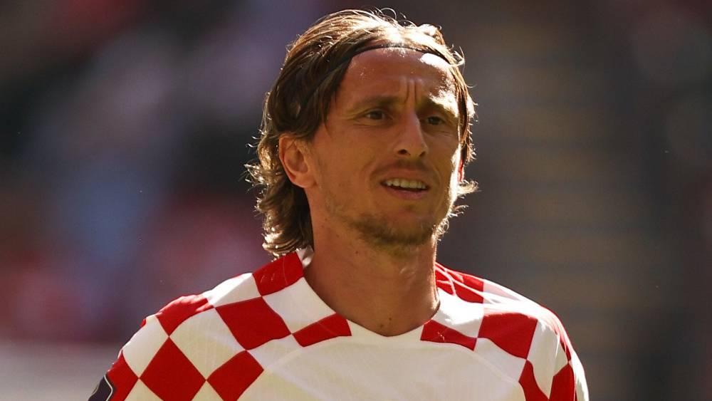 مودريتش يتوج بجائزة "رجل المباراة" أمام المغرب