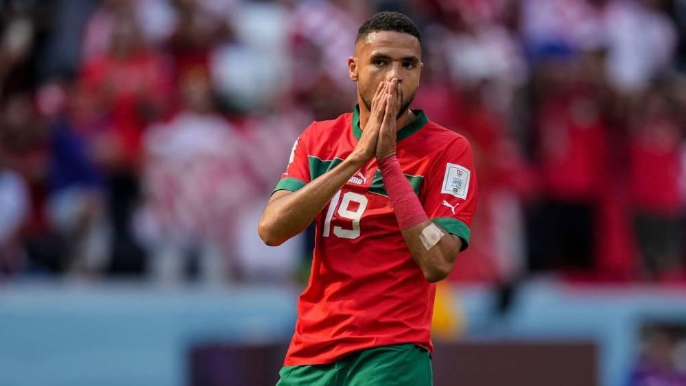 النصيري: "قادرون على الوصول للأدوار النهائية من المونديال.. أتمنى أن نسعد الشعب المغربي ونهديهم الانتصار على بلجيكا"