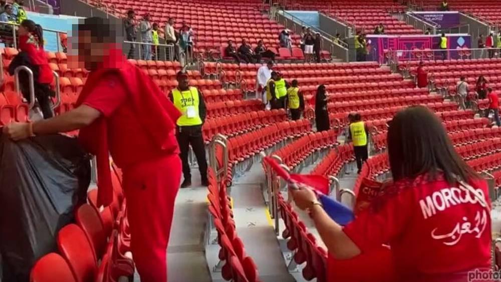 Maroc/Croatie - Belle initiative des supporters marocains !