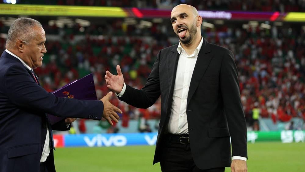 الركراكي: "المغاربة لم يسعدوا بانتصار في المونديال منذ سنة 1998 وأهديناهم اليوم الفرحة بفوزنا على بلجيكا"