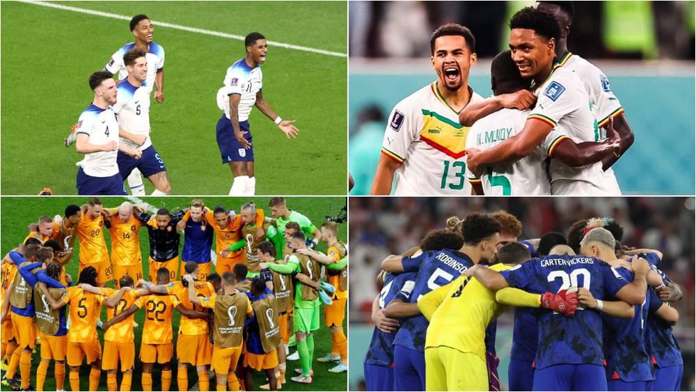 السنغال تواجه إنجلترا وهولندا تصطدم بالولايات المتحدة الأمريكية في ثمن نهائي المونديال