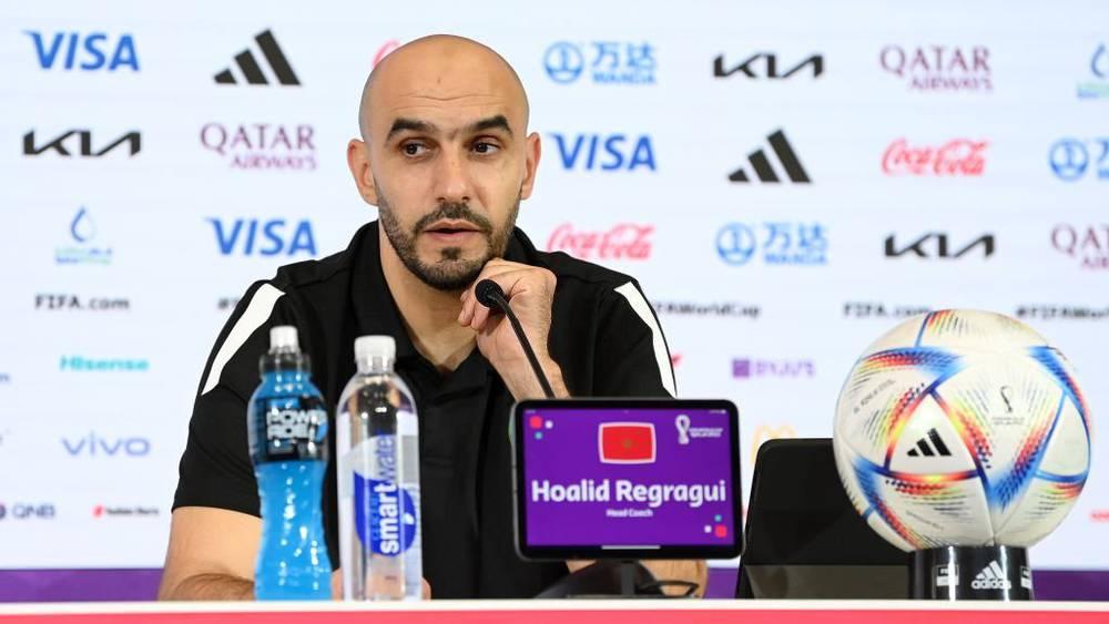 الركراكي: "لم يَرُقني ما رأيته في بلجيكا بعد مباراة الأحد الماضي.. هؤلاء ليسوا مغاربة ونحن نحتفل دائماً باحترام الآخر وثقافته"