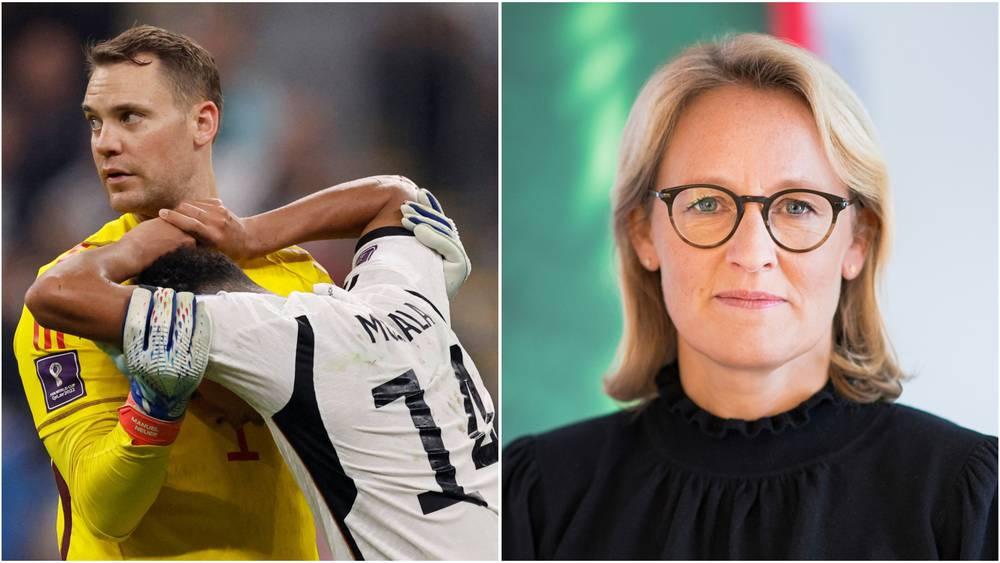 رئيسة رابطة الدوري الألماني: "منع شارة المثليين كان قرارا صحيحًا ونحن هنا للعب كرة القدم"