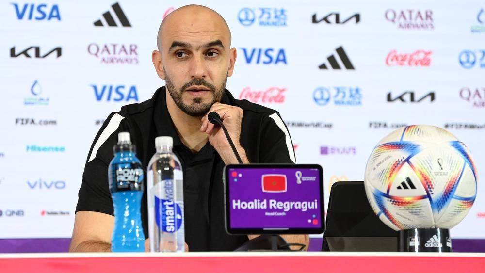 الركراكي: "الانتقام من إسبانيا؟ ما حدث كان في السابق واليوم ستكون مواجهة بين منتخبين رائعين من مستوى عال"