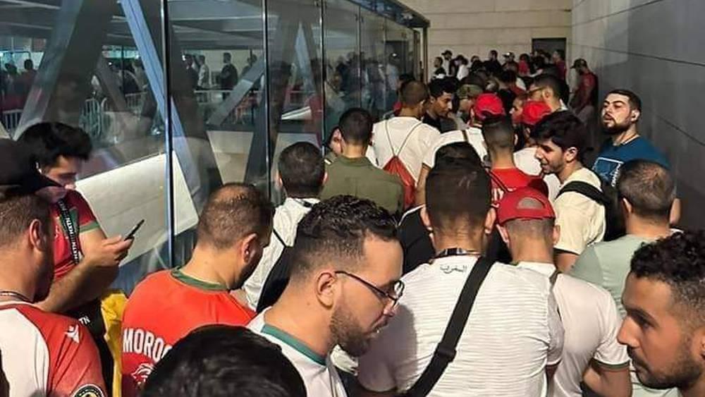 توزيع التذاكر بالمجان على الجمهور المغربي في قطر من طرف الجامعة لحضور مباراة إسبانيا