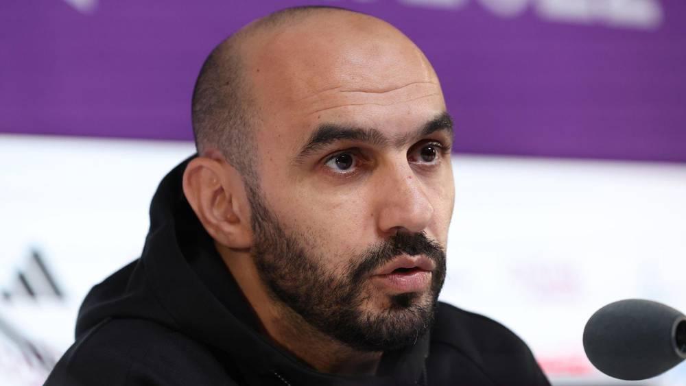 الركراكي: "سنحسم غدا في إمكانية لعب أكرد للمباراة والياميق وبانون وداري جاهزون لتعويضه إذا تأكد غيابه"