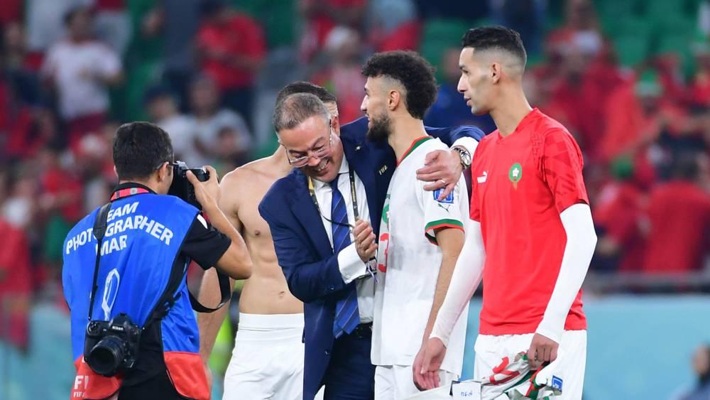 لقجع: "نهدي هذا الإنجاز للرياضي الأول الملك محمد السادس والمنتخب الوطني اليوم جَسَّد البعد الثقافي والتاريخي لمملكة عظيمة"