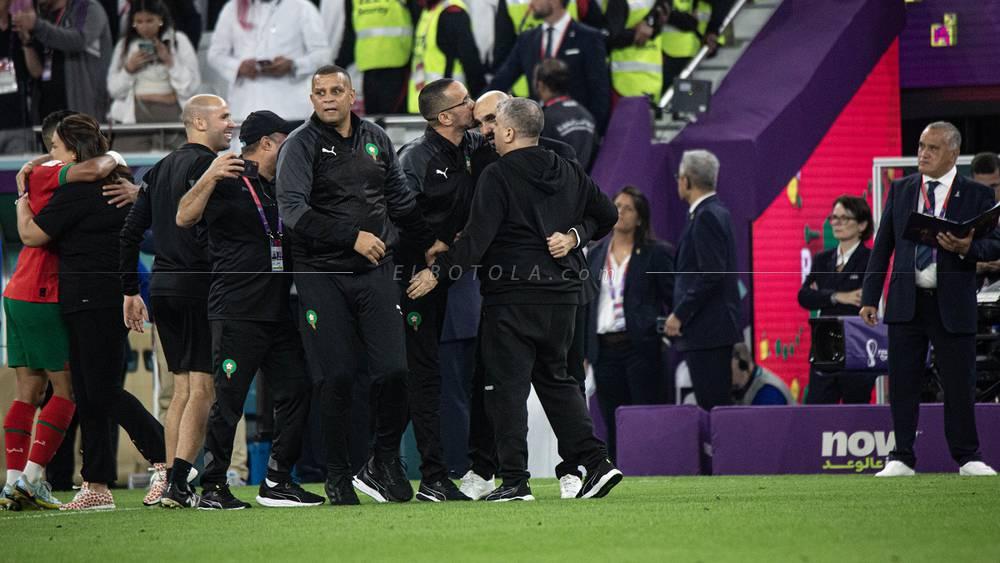 الركراكي: "بكيت بعد المباراة للمرة الأولى في مسيرتي.. رونالدو يظل خطرا دائما لكننا نتوفر على حارس يمنحنا الأمان"