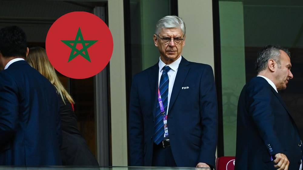 فينغر: "هذا المنتخب المغربي أدهشنا.. يجب أن نحذر منه في نصف النهائي"