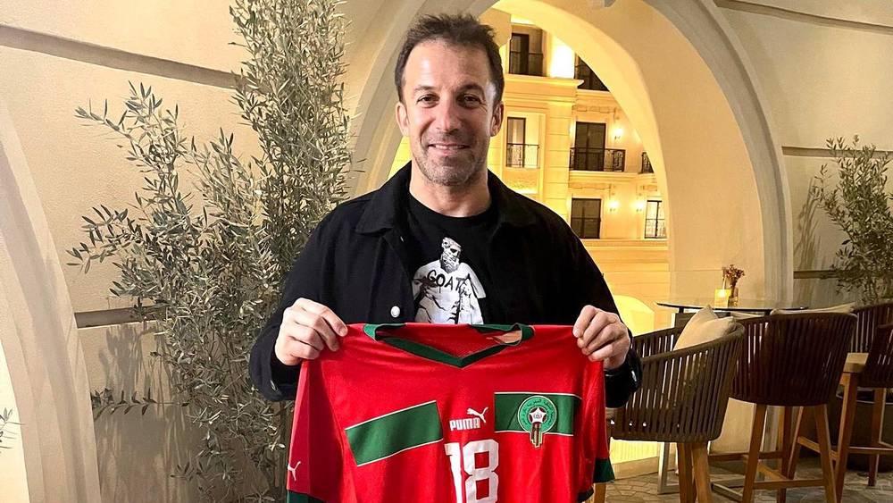 ديل بييرو: "المغرب فريق مرشح للفوز بلقب كأس العالم"