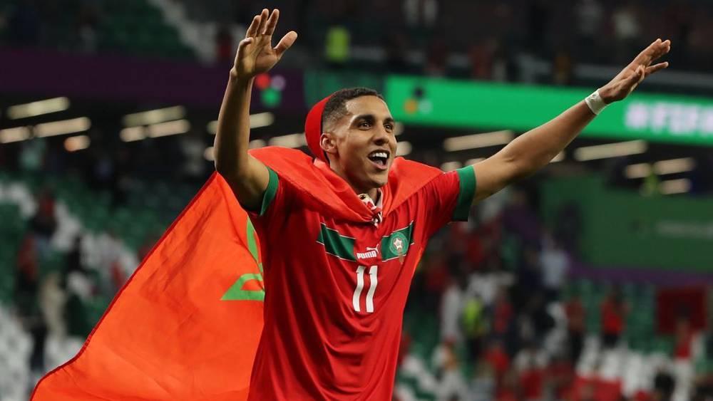 الصابيري: "الركراكي يعطينا ثقة جيدة وأتمنى أن نستمر في صنع المزيد من التاريخ في المونديال"