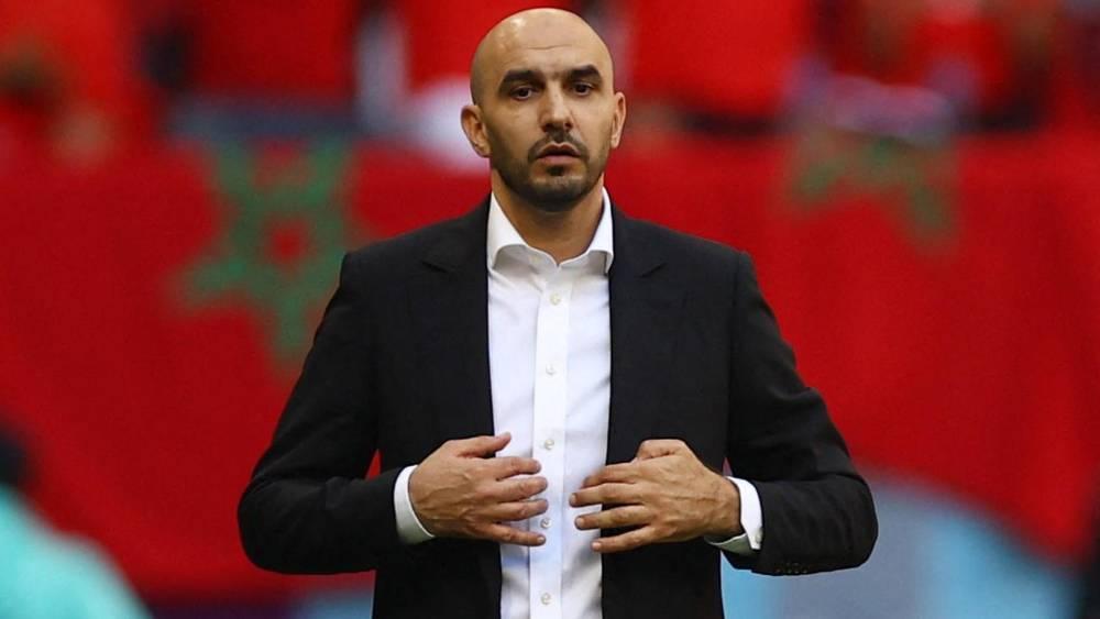 وليد الركراكي: "إن كان هناك شخص يعرف مبابي أفضل مني فهو حكيمي ولن يكون هناك أي تكتيك معين له في ظل تواجد غريزمان وديمبيلي"