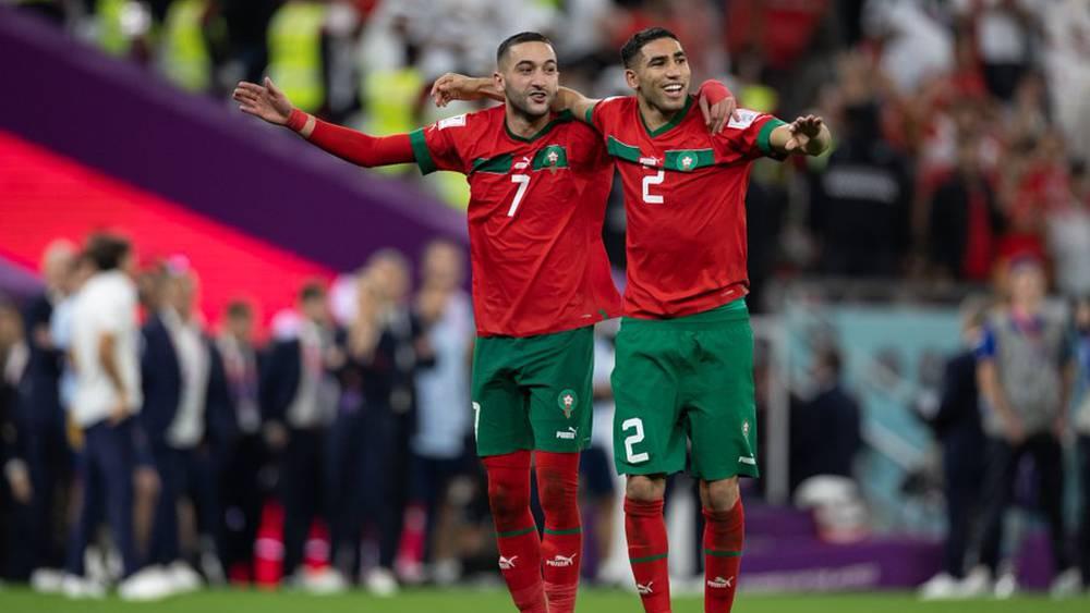 حكيمي وزياش يحققان رقمًا قياسيًا عربيا بعد مشاركتهما في سبع مباريات بمونديال قطر