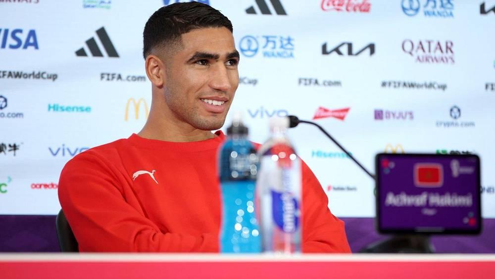 حكيمي: "أشكر قطر والفيفا على الاستقبال والتنظيم الرائع وكذلك الشعب المغربي على الدعم اللا مشروط"