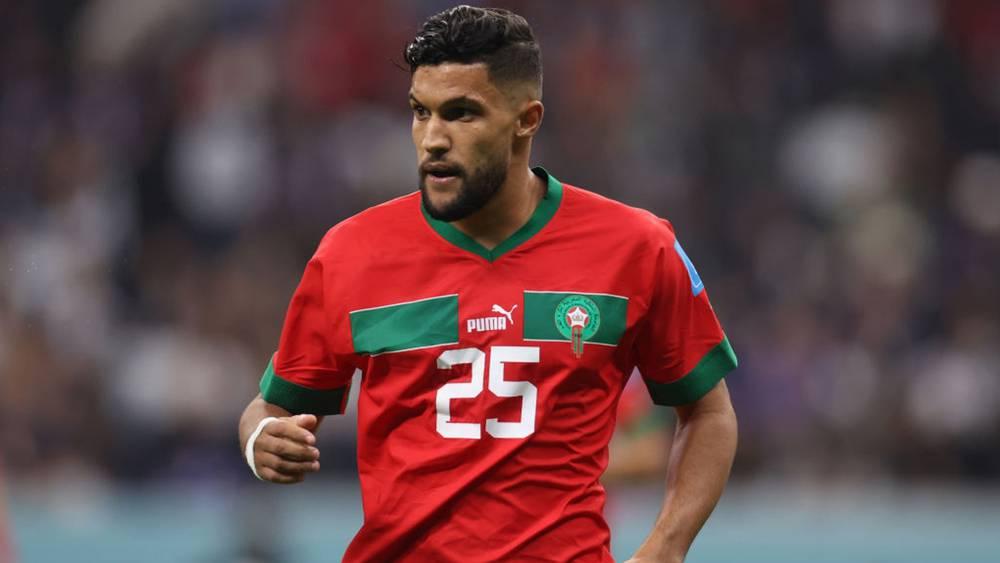 عطية الله: "أتشرف بالدفاع عن وطني في أكبر تظاهرة رياضية في العالم وجزيل الشكر لوليد الركراكي الذي منحني الثقة"