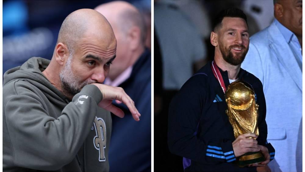 غوارديولا: "ميسي لم يكن بحاجة إلى لقب كأس العالم لإثبات أنه الأفضل عبر التاريخ"