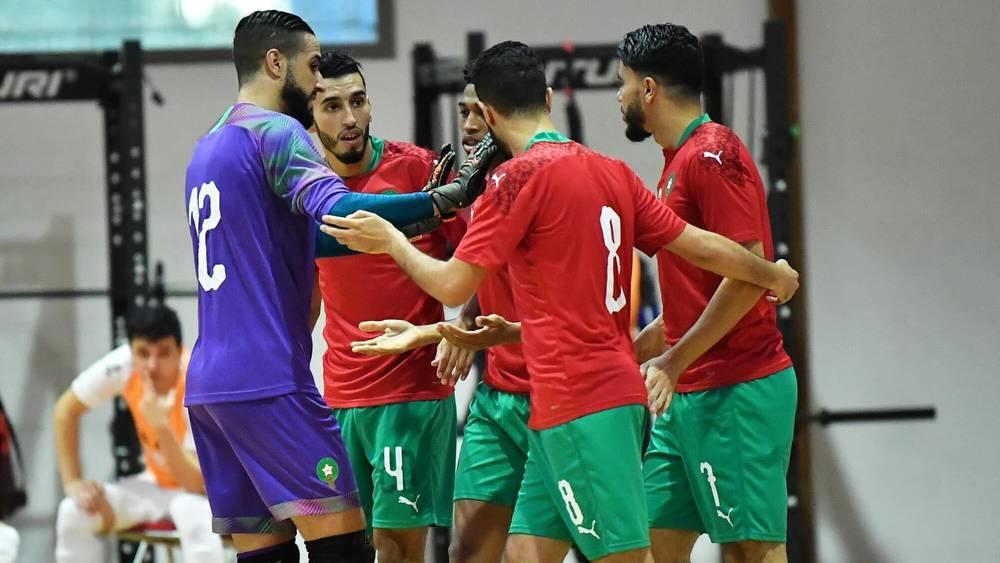 مباراة ودية/ المنتخب المغربي لـ"الفوتسال" ينتصر مجددا على لاتفيا (7-2) في مباراة جمعتهما بمركب محمد السادس