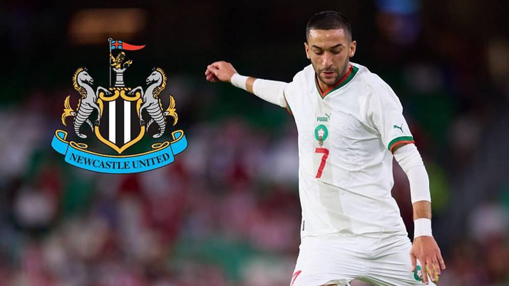 تقرير: "نيوكاسل الإنجليزي يهدف إلى التعاقد مع حكيم زياش خلال الميركاتو الشتوي المقبل"