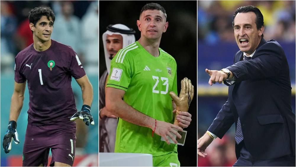 تقرير: "إيميري يريد رؤية مارتينيز يغادر أستون فيلا بسبب احتفالاته 'المسيئة' بعد التتويج بكأس العالم ويرغب في تعويضه بالحارس بونو"