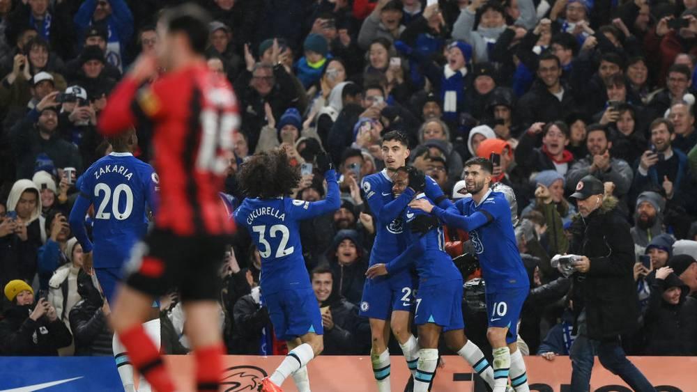 الدوري الإنجليزي/ تشيلسي يهزم بورنموث (2-0) على ملعب "ستامفورد بريدج"