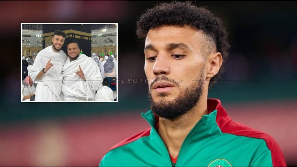 مزراوي ينشر صورة له وهو يؤدي مناسك العمرة ويعلق: "أجمل مكان في العالم.. تقبل الله منا ومنكم صالح الدعاء"