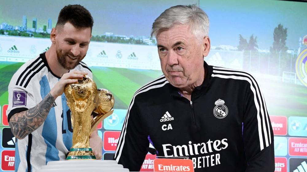 أنشيلوتي: "ليس عدلا القول إن ميسي هو الأفضل في التاريخ ولن تخرج أبدا هذه الجملة من فمي"