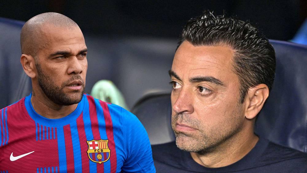 تشافي: "إنني مندهش وأشعر بالصدمة بسبب ما حدث مع داني ألفيس"