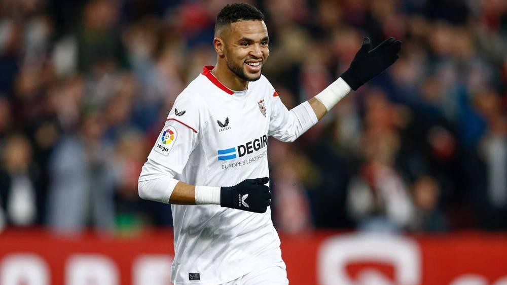 النصيري بعد ثنائيته: "سأواصل العمل لجلب المزيد من السرور لإشبيلية.. هذا النادي منحني الكثير"