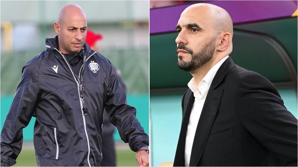 النفطي: "الركراكي ساعدني كثيرًا في أيامي الأولى مع الوداد على التأقلم والتعلم بشكل سريع"