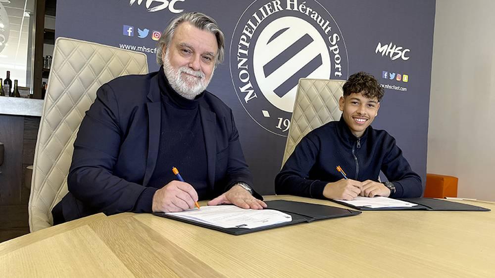 رسميا/ مونبولييه يجدد عقد لاعبه المغربي الأصل "خليل فياض" (18 سنة)