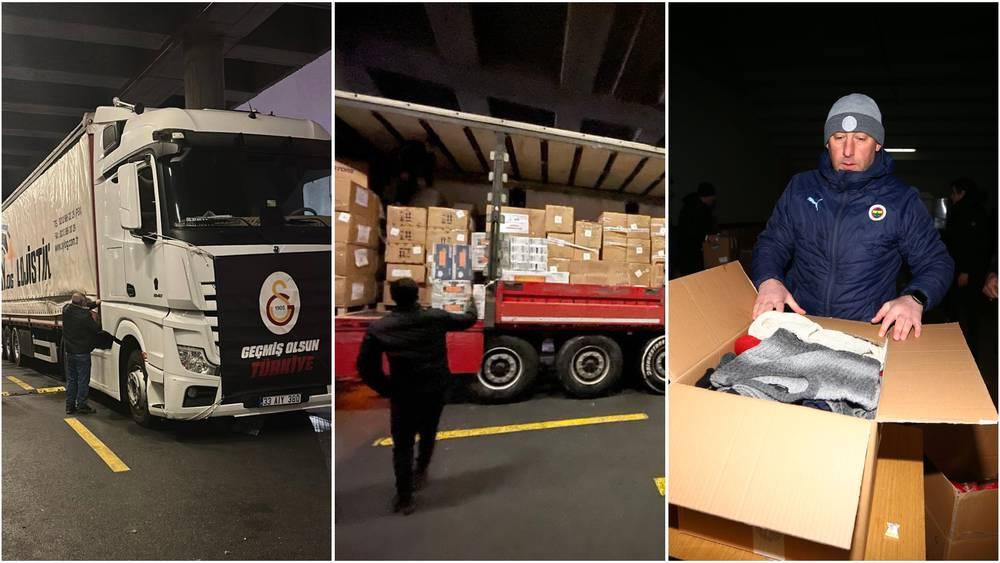 أندية تركية وبعض اللاعبين يسخّرون جميع الوسائل والإمكانيات لمساعدة ضحايا الزلزال