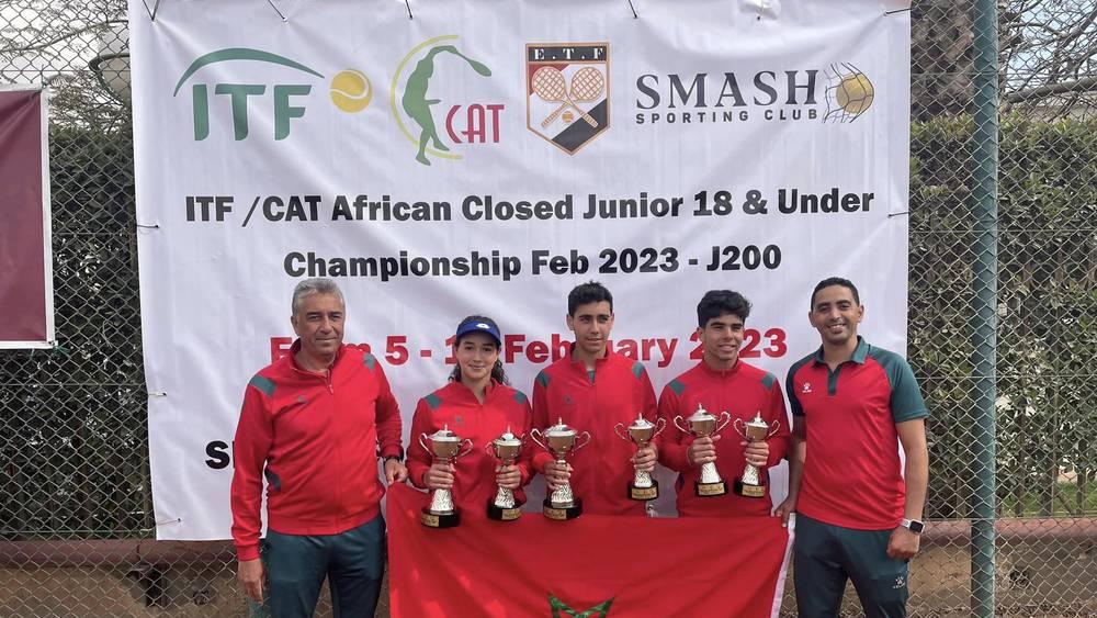 Tennis – Les U18 marocains dominent le J200 Cairo