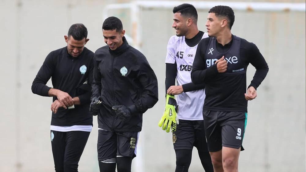 الرجاء يجري آخر حصصه التدريبية بالدار البيضاء قبل السفر إلى تنزانيا لمواجهة سيمبا في عصبة الأبطال