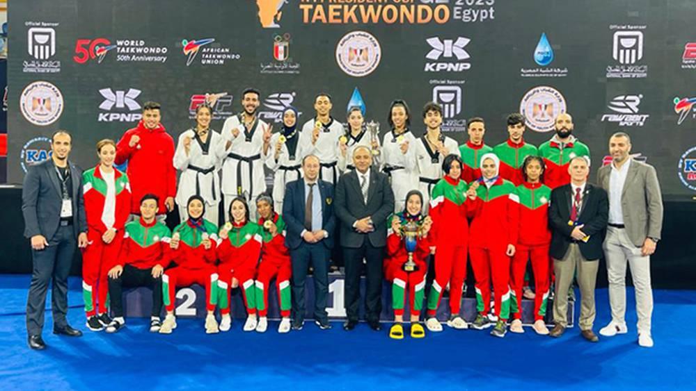 Taekwondo - Le Maroc remporte 12 médailles dont 8 en or