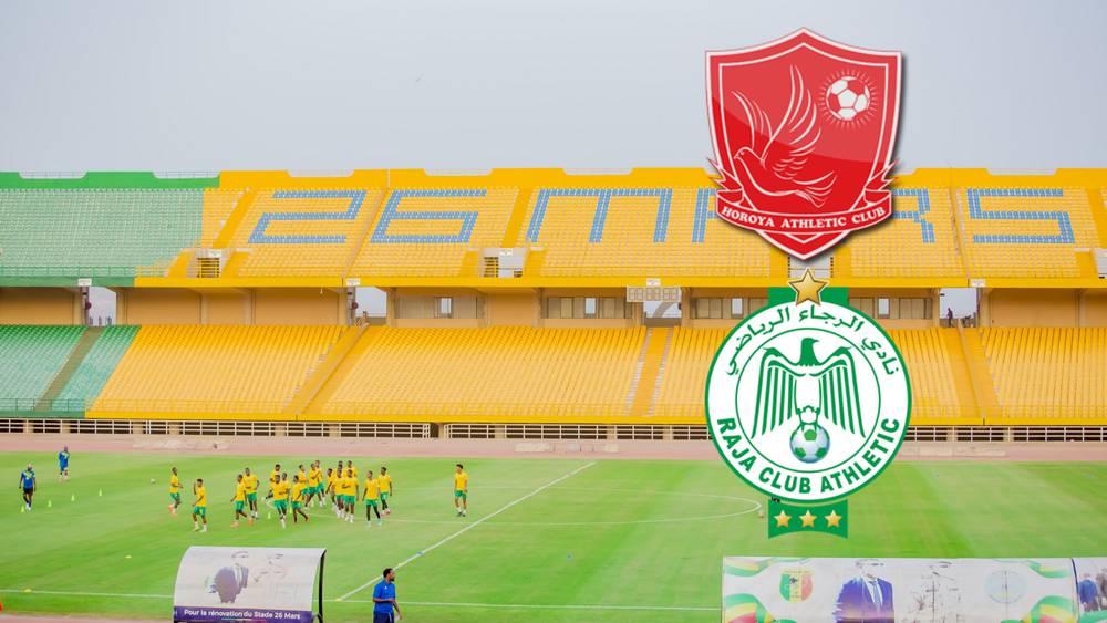 الرجاء يواجه حوريا كوناكري في ملعب "26 مارس" بباماكو لحساب الجولة الرابعة من دور مجموعات دوري أبطال أفريقيا