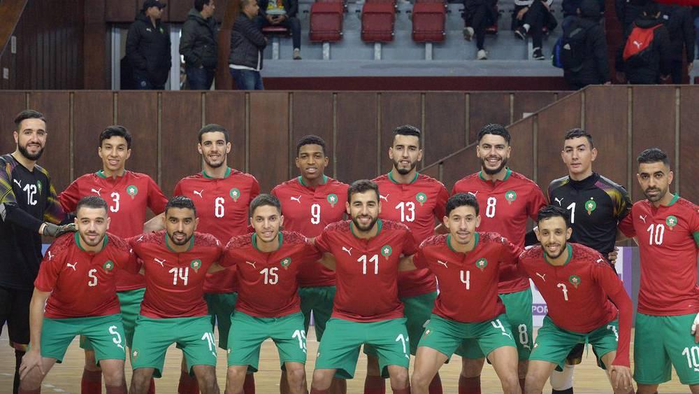 المنتخب المغربي لـ"الفوتسال" يجدد فوزه على نظيره الإستوني (10-0) في مباراة ودية ثانية