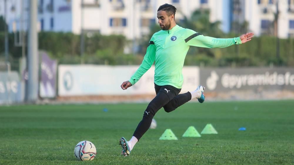 الشيبي يعود إلى التداريب الجماعية لبيراميدز قبل مواجهة الجيش الملكي في كأس الكونفدرالية الأفريقية