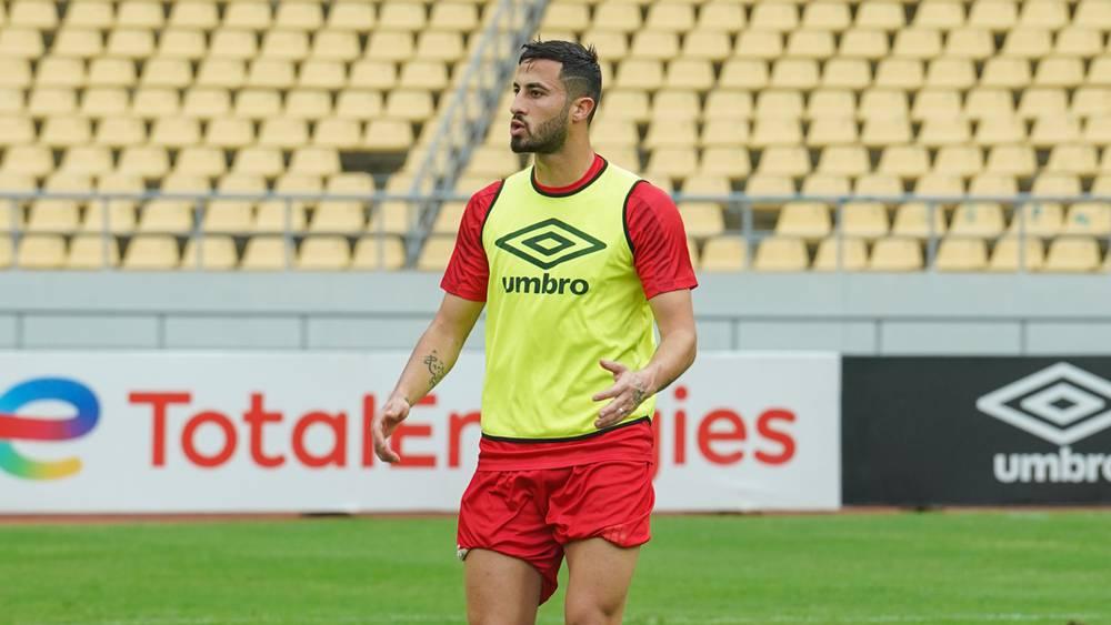 الحسوني يغيب عن مباراة الوداد أمام فيتا كلوب بداعي الإصابة