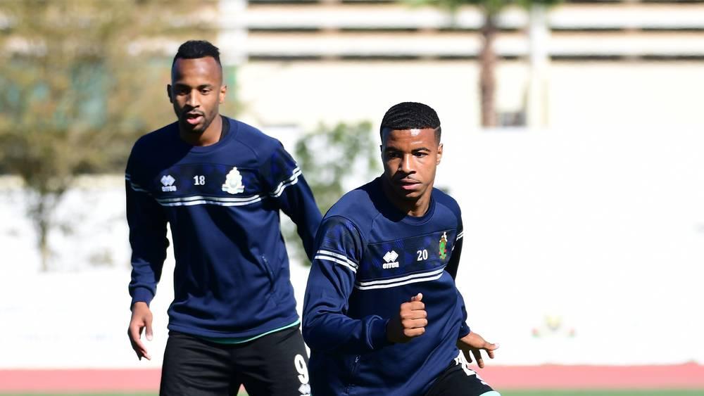 الجيش الملكي يخوض آخر حصة تدريبية ويختتم استعداداته لمواجهة بيراميدز