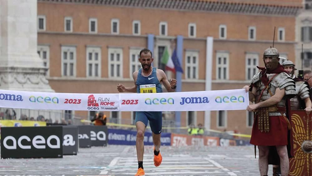 Marathon - Taoufik Allam vainqueur à Rome